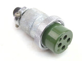 Furuno 000-506-505 000-160-159 Marine 4-Pin FishFinder Transducer Cable Connector