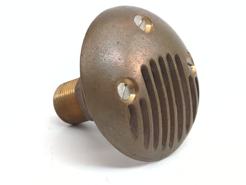 SWS SCP34 13540 Vintage Sold Bronze 3/4" NPT X 3-1/2" Round Scoop Intake Strainer