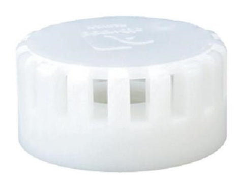 Attwood 3885-3 White Molded Plastic 3/4"-14 NPSM Thread Aerator Inlet Strainer Cap