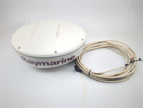Raymarine RD424 E52067 Pathfinder C70 C80 C120 E80 E120 24" 4kW Radome Radar with Cable