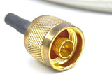 Digital Antenna C998-40 UFX-195 Type-N Male to Mini-UHF 40' RG-8X Antenna Cable