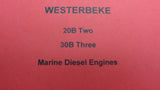 Westerbeke 037115 Genuine OEM 20B Two 30B Three Marine Diesel Engines Parts List