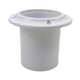 Centek Industries 1200324 Boat Marine White 4” Exhaust Hose Thru Hull Fitting