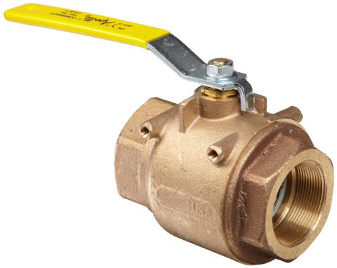 Apollo Conbraco 77-107-10 Marine 1-1/2" Full Flow Bronze Ball Valve Side Mount