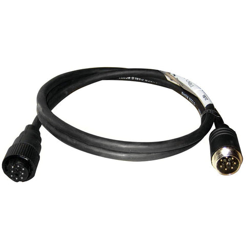 Furuno AIR-033-204 Marine 8-Pin Male Transducer to 10-Pin Female Sounder Adapter Cable