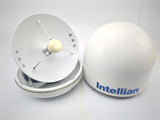 Intellian i3 B3-301S Boat Marine US Satellite HD TV 17" X 17" Dish and Dome