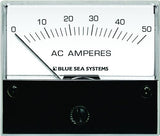 Blue Sea Systems 9630 Analog 2-3/4" Panel Mount 50 AMP AC Ammeter Gauge
