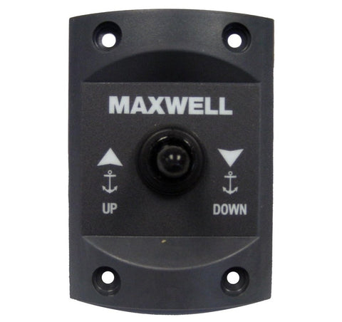 Maxwell P102938 Panel Mount 2-7/16" X 3-3/8" Up/Down Toggle Remote Windlass Switch