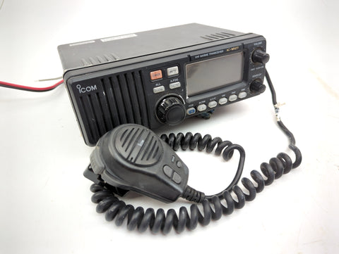 Icom IC-M127 Boat Marine VHF Radio Transceiver with HM-114B Microphone