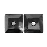 Polyform TFR403 TFR Series Black True-Fit Fender Holder Parallel Connector Kit 2-Pack