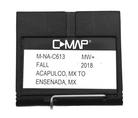 C-MAP NA-C613 NT+ Furuno FP-Card Electronic Chart Map Acapulco to Ensenada MX - Second Wind Sales