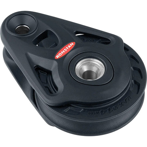 Ronstan RF74151 Series 75 Sailboat 3" (75 mm) Single Sheave Core Foot Block