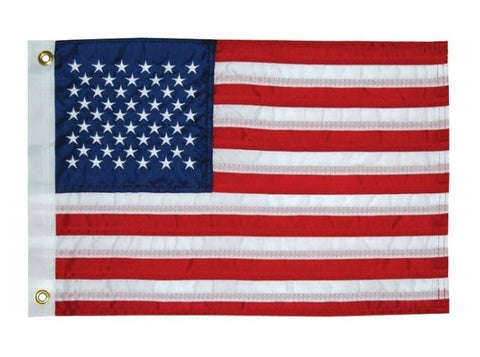 Taylor Made 2424 Marine Water Repellent 16" X 24" 50 Star Nylon U.S. Flag