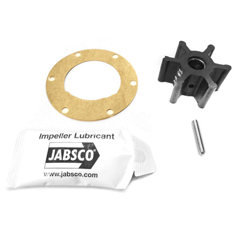 Jabsco 4528-0003-P Profile D 1-9/16" X 3/4" Nitrile 6-Blade Water Pump Impeller Kit for 2760-0003 4530-0003 - Second Wind Sales