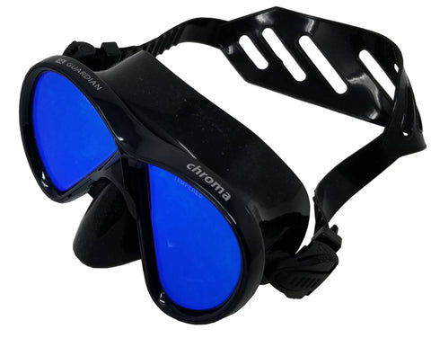 Guardian CHROMA HD Pro Scuba & Snorkeling Frameless Silicone Clam Dive Mask