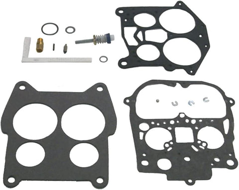 Mercury MerCruiser 1397-8952 Rochester 4 Barrel Quadrajet Sterndrive Carburetor Repair Kit Sierra 18-7077