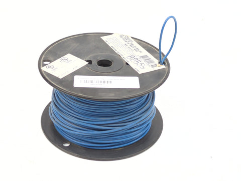 American Insulated Wire 1237600500S 14 AWG X 400' THHN THWN MTW T90 TWN75 600V BLUE Wire - Second Wind Sales