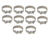 Caillau 312000245B CLIC 86-245 Marine Grade Stainless Steel 25mm to 26.5mm Hose Clamp 10-Pack