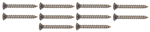 Marine Grade #8 X 1-1/2" Stainless Steel Oval Head Phillips Tapping Screw Fasco Fastener MP0588 0588MP 10-Pack