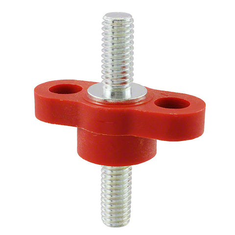 Cooper Bussmann C1938 Red 3/8-16 Feed Thru Single Stud Junction Block Thermo King 55-9550