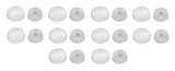 Marine Grade #6 and #8 White Screw Cap Cover Fasco Fastener MP7990 7990MP 10-Pack