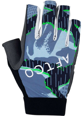 AFTCO GLOVESUV3 Solmar UV 3/4 Finger Cool Camo Fishing Gloves UPF 50 Men's Size XL Pair