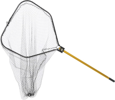 Frabill 8530 Power Stow 40" X 44" Telescope Knotless Landing Fishing Net