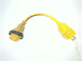 Marinco 106A Boat Marine 125V 20A Male to 30A Female Shore Power Pigtail Adapter Cable