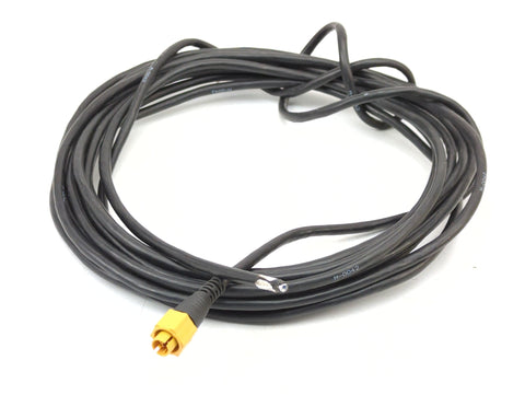 Simrad Lowrance Yellow 5-Pin HDS Network Ethernet to Bare Wire Pigtail Cable