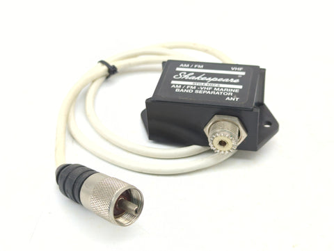 Shakespeare 4357-S Boat Marine AM FM VHF Marine Band Separator Splitter