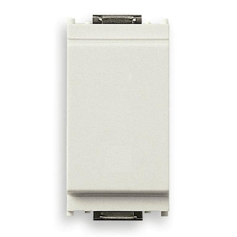 Vimar 16542.B Idea Series Smooth Matte Front White 1.97” X 0.98” Blank Module
