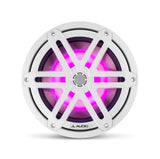 JL AUDIO M3-770X-S-Gw-i 93523 7.7" Marine Coaxial Speakers White Sport Grilles with RGB LED Lighting