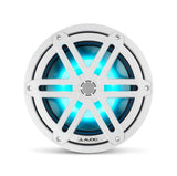 JL AUDIO M3-770X-S-Gw-i 93523 7.7" Marine Coaxial Speakers White Sport Grilles with RGB LED Lighting