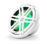 JL AUDIO M3-770X-S-Gw-i 93523 7.7" Marine Coaxial Speakers White Sport Grilles with RGB LED Lighting
