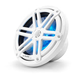 JL AUDIO M3-770X-S-Gw-i 93523 7.7" Marine Coaxial Speakers White Sport Grilles with RGB LED Lighting