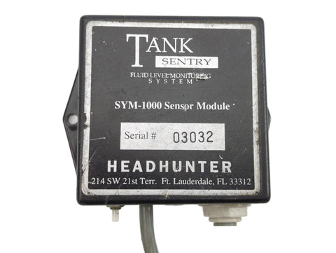 Headhunter SYM-1000 Boat Marine Tank Sentry TS-2500 Sensor Module