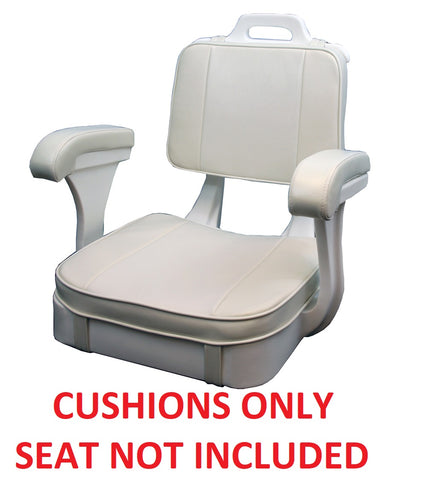 Todd 40-1050RC Boat Marine Replacement Hatteras Ladderback Seat Full Cushion Set