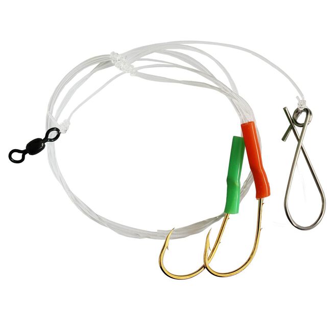 Blacktip BTCOD-5/0 Red and Green Saltwater Fishing Jigging Tackle 5/0 ...