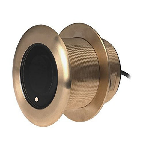 Garmin 010-10182-21 Airmar B117 Bronze 600w Depth / Temperature Thru-Hull Transducer Blue 8-Pin Connector