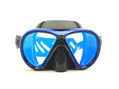 Guardian CHRMMA.BKBLBLUE CHROMA HD Pro Scuba & Snorkeling Frameless Silicone Clam Dive Mask