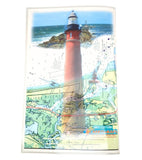 Coastal Charts & Maps 11220365 Laminated 2-Page Nautical Chart Daytona Beach to Ponce Inlet