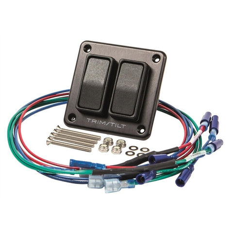 SeaStar HA5491 Optimus Dual Motor Dash Mount Independent Tilt/Trim Switch Kit