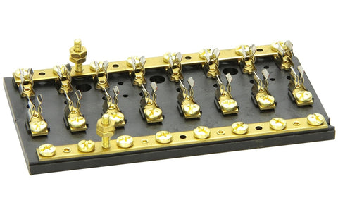 Sierra FS40570-1 Boat Marine Grade 8-Gang 8-Way SFE AGC MDL Fuse Block