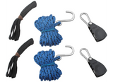 Thule 855XT QuickDraw Ratchet Tie-Down System with Bow and Stern Rope Strap Loops