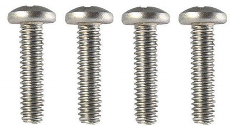 Marine Grade 8-32 X 2" Stainless Steel Pan Head Phillips Machine Screw Fasco Fastener MP0804 0804MP 4-Pack