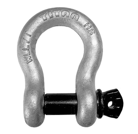 Titan Marine 10319619 High Strength 1-3/8" Forged Hot Dipped Galvanized Shackles
