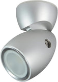 Lumitec 111808 GAI-2 Brushed Aluminum Red White or Blue  Dimmable LED Reading Light