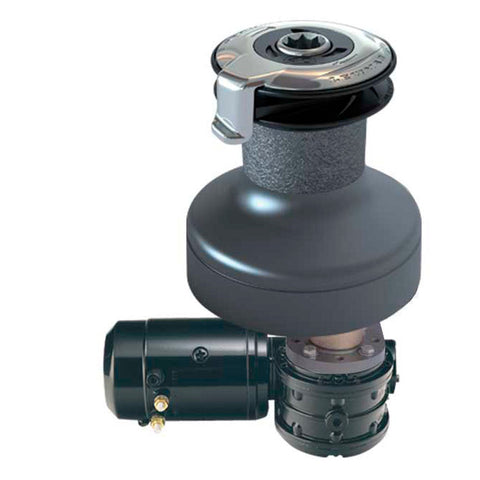 Lewmar 40EST 49555200 ELS-Series Alloy Gray Electric Self-Tailing EVO Winch Kit 48540200