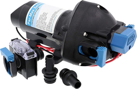 Jabsco 31295-3524-3A Par-Max 2 24VDC 2 GPM 35 PSI Fresh Water Pressure Pump