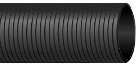 TH-Marine RFH-1-DP HOSE0006 Black 2" Outboard Rigging Cable and Hose Cover By the Foot